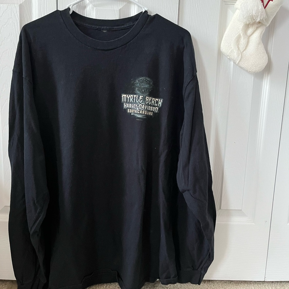 Harley-Davidson Black Long Sleeve Tee